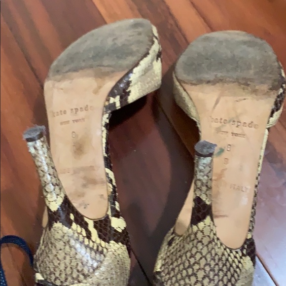 Kate Spade Python Sandals - Picture 8 of 8